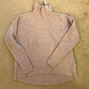 Madewell Merino wool and nylon blend turtleneck sweater